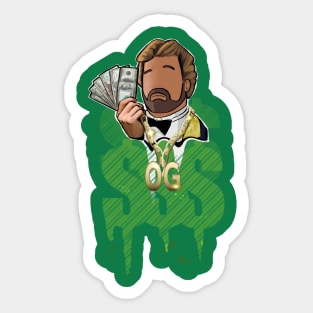 The Money Man Sticker